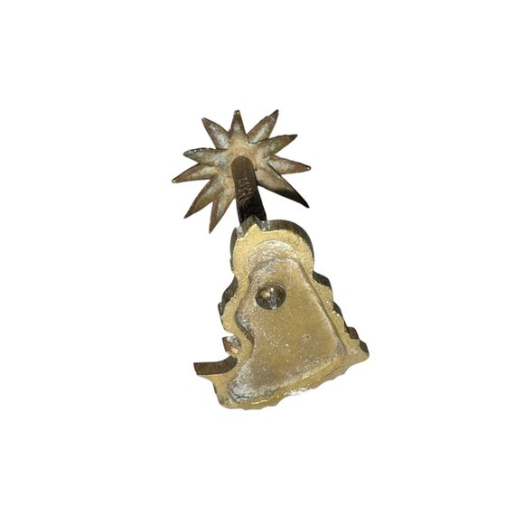 Vintage Brass Palm Tree Paperweight Or Decor Accent - Picture 5 of 5